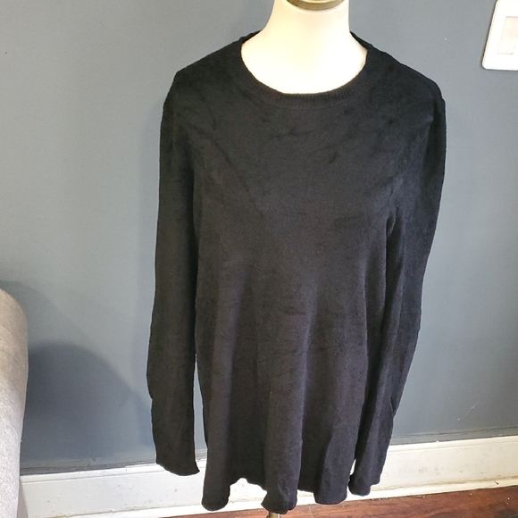 J. Jill Sweaters - J. Jill Black Crewneck Sweater Relaxed Fit